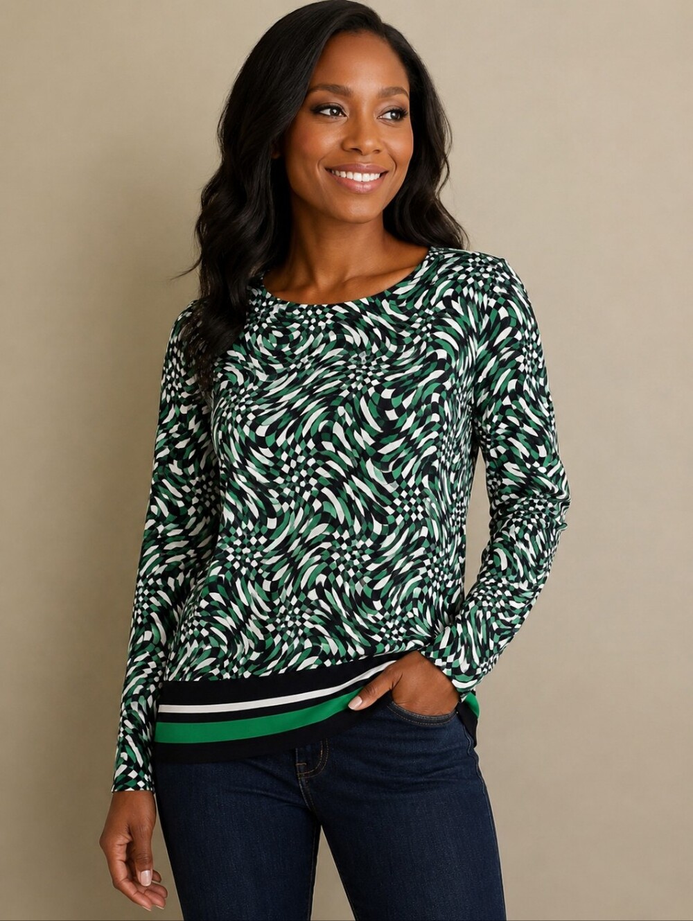 ❤️ NWT! MICHAEL KORS LONG SLEEVE TOP, SMALL